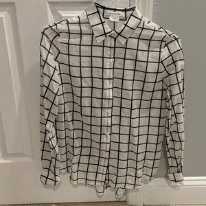Lacoste womens sheer button down